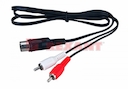 Шнур DIN 5PIN - 2 RCA, длина 1,2 метра  REXANT