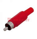 РАЗЪЁМ  шт  RCA  "Красный"  пайка  REXANT  Предлагаем 14-0406 и 14-0405