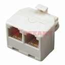  Телефонный двойник RJ-11(6P-4C) (штекер - 2 гнезда)  REXANT    Отдаем 03-0041 в туже цену!!!!!