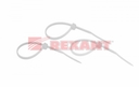 Стяжкa нейлонoвая 100 x 2,5 мм, белая (упак. 25 шт)  REXANT