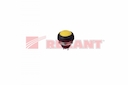 Выключатель-кнопка  250V 1А (2с) OFF-(ON)  Б/Фикс  желтая  Micro (PBS-33В)  REXANT