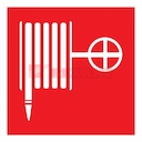 Знак пожарной безопасности "Пожарный кран"100*100 мм Rexant, стоимость за 1шт ( в упаковке 5шт)