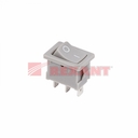 Выключатель клавишный 250V 6А (3с) ON-ON серый  Mini  (RWB-202, SC-768)  REXANT