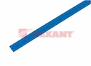 Термоусадка  10,0 / 5,0 мм, синяя (упак. 50 шт. по 1 м)  REXANT