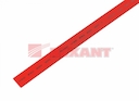 Термоусадка  12,0 / 6,0 мм, красная (упак. 50 шт. по 1 м)  REXANT
