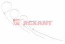 Стяжкa нейлонoвая 150 x 2,5 мм, белая (упак. 25 шт)  REXANT