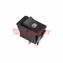 Выключатель клавишный 12V 35А (4с) ON-OFF  с зеленой LED подсветкой  (ASW-17D)  REXANT