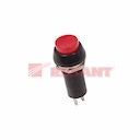 Выключатель-кнопка  250V 1А (2с) ON-OFF  красная  (PBS-11А)  REXANT