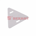 Бирка кабельная REXANT "№136 (Треугольник)" 50шт