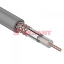 Кaбель RG-58 A/U (50 Ом), Cu/Al/Cu (19*0,12/48*0,10мм) 64%, (бухта 100м), серый  REXANT