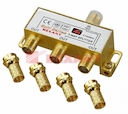 ДЕЛИТЕЛЬ (05-6102-1) ТВ   3 + 4  шт.F   "BOX"    "GOLD"   REXANT