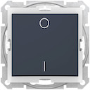 SEDNA ВЫКЛЮЧАТЕЛЬ 2-полюсный, сх.2, 10А, 250В, IP44, ГРАФИТ