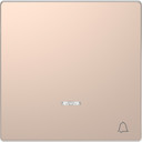 MERTEN D-Life КЛАВИША с линзой для LED модуля, сим. звонок, ШАМПАНЬ