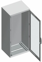 ШКАФ SM БЕЗ МОНТАЖНОЙ ПЛАТЫ ОБЗОРНАЯ ДВЕРЬ1800x800x400
