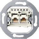 МЕХАНИЗМ RJ45 Х2 2*8 КАТЕГОРИЯ 3