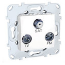 ALTIRA TV/FM/SAT РОЗЕТКА ОКОНЕЧНАЯ 1 ВХ.R9003