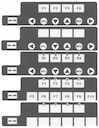 МАРКИРОВОЧНАЯ ПОЛОСА XBT R400/410(10 ШТ)