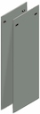 2 Боковые панели быстрого крепления 1200x600
