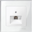 Крышка розетки компьютерной System M (RJ45, полярно-белая)