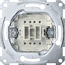 Выключатель одноклавишный System M QuickFlex (10 А, механизм, с/у)