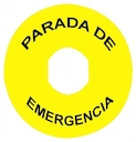 МАРКИРОВКА PARADA DE EMERG.