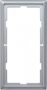MERTEN Artec РАМКА 2 поста б/перегородки, АЛЮМИНИЙ, SD