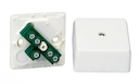 СОЕД. КОРОБКА IP20 60Х60 С КОЛОД 5*440V