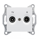 SEDNA TV/R РОЗЕТКА оконечная, 1dB, БЕЛЫЙ