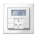 KNX ТЕРМОРЕГУЛЯТОР С ДИСПЛЕЕМ, БЕЛЫЙ, SM