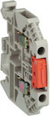 Terminal block, disconnect, 4mm2 screw, blue