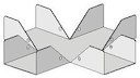 Wibe, Х-секция W13/60-100, сталь предварительный оцинк