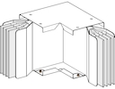 СЕКЦИЯ УГЛОВАЯ ПЛАШМЯ N2, 3L+N+PE, Al, 1000А