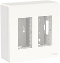 UNICA SYSTEM+ БЛОК открытой установки 2х2 белый