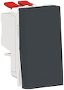UNICA MODULAR переключатель 1-клавишный, перекрест, сх. 7, 10 AX, 250В, антрацит