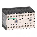 КОНТАКТОР РЕВЕРС. K 3P, 12 A, НЗ, 12V DС, ОГРАН. ПЕРЕНАПРЯЖЕНИЙ, ПРУЖ ЗАЖИМ