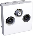 ALTIRA TV/FM/SAT РОЗЕТКА ОКОНЕЧНАЯ 2 ВХ.R9003