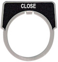 МАРКИР. ПЛАСТИНА CLOSE