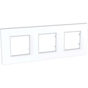 UNICA QUADRO РАМКА 3-постовая, БЕЛЫЙ