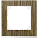 MERTEN M-Pure Decor РАМКА 1 пост, ДУБ/БЕЛЫЙ, SM