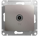 GLOSSA TV РОЗЕТКА проходная 4DB, механизм, ПЛАТИНА