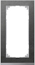 MERTEN M-Pure Decor РАМКА 2 поста б/перегородки, СЛАНЕЦ/АЛЮМИНИЙ, SM