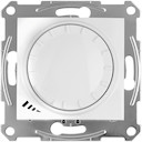 SEDNA LED СВЕТОРЕГУЛЯТОР повор-наж., прхдн, универс., 4-400Вт, БЕЛЫЙ