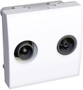ALTIRA TV/FM РОЗЕТКА (TV ПРОХОДНАЯ) БЕЛ R9003