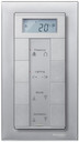 MERTEN M-Plan РАМКА 2 поста б/перегородки, АЛЮМИНИЙ, SM