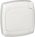 РОНДО IP44 С/У РОЗЕТКА с заземлением со шторками, 16А, 250В, БЕЛЫЙ. Россия