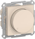 ATLASDESIGN СВЕТОРЕГУЛЯТОР (диммер) повор-нажим, LED, RC, 630Вт, мех., БЕЖЕВЫЙ