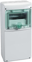 ЩИТ KAEDRA IP65 8МОД С ПЛОСК ПАНЕЛЬЮ