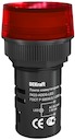 Лампа комм. ADDS ?22 мм LED кр. 24В AC/DC ЛK-22