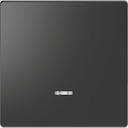 MERTEN D-Life КЛАВИША 1-ная с линзой для LED модуля, АНТРАЦИТ
