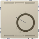 MERTEN D-Life ТЕРМОРЕГУЛЯТОР с центр. пл. с перекл. конт.230В, САХАРА, SD